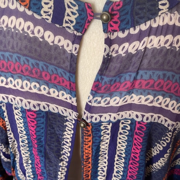 Anthropologie Maeve Open Back Mini Dress Medium - Picture 7 of 12